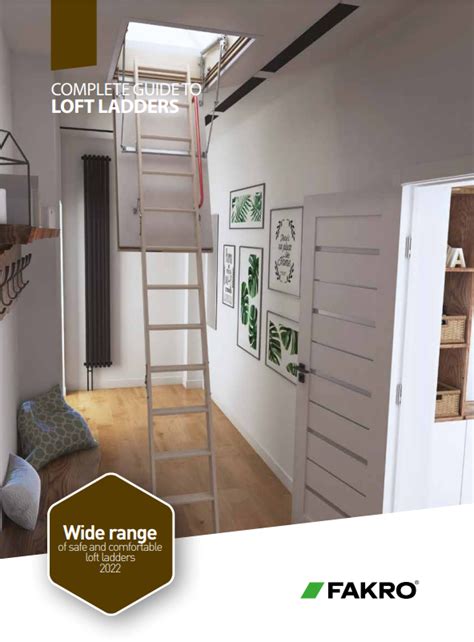 Wooden folding section loft ladders - FAKRO