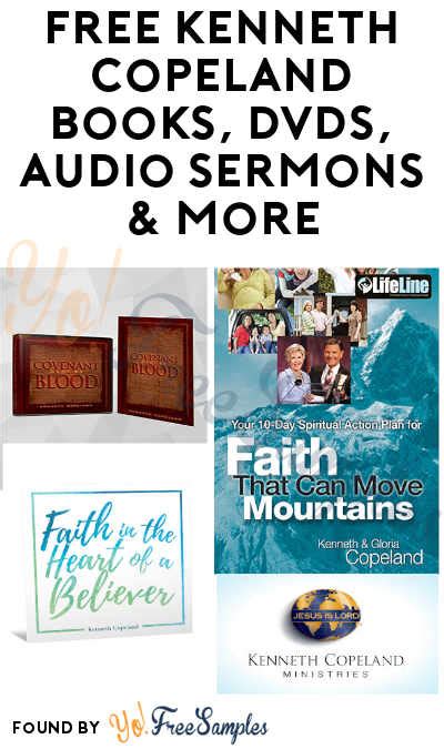 FREE Kenneth Copeland Books, DVDs, Audio Sermons & More