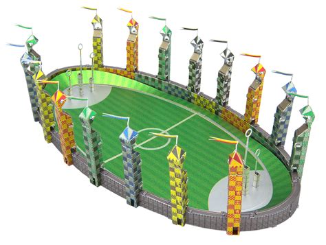 Quidditch Pitch Harry Potter Metal Earth | 3D Metal Model Kits