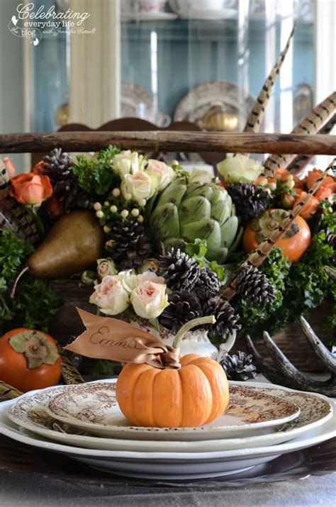 {Thanksgiving DIY} How to make your own Thanksgiving Centerpiece