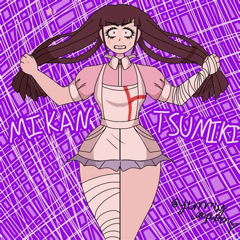 mikan tsumiki fanart (by me) : r/danganronpa