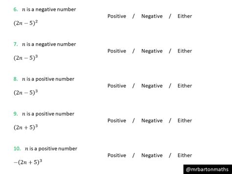 Algebraic proof: positive, negative, either – Variation Theory