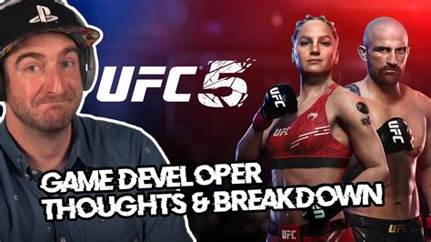 UFC 5 Trailer Reaction from Game Developer and Animator - YouTube