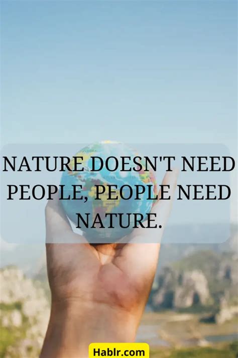 25 Greatest Quotes On Saving Nature