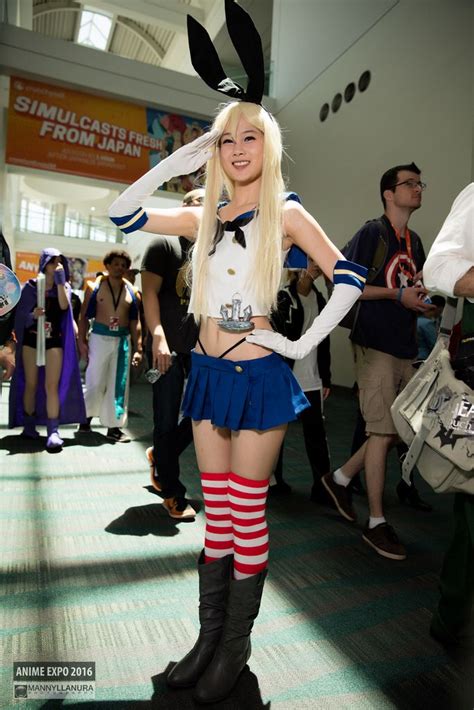 AX2016 Anime Expo 2016 Cosplay Shimakaze | Anime expo, Cosplay, Expo