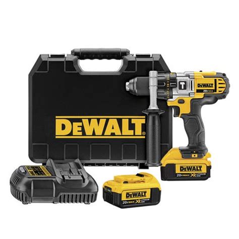 DEWALT Hammer Drill Driver Kit 1/2" - VSR - Lithium-Ion 20V Max ...