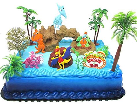 Buy Dinosaur Train Birthday Cake Topper with Dinosaur Train Friends and ...