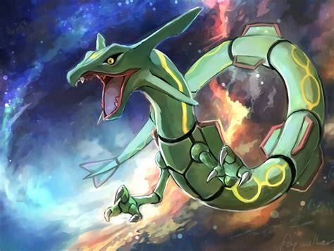 Pokemon Rayquaza Fan Art