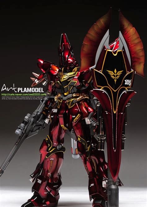 Gundam Custom Build | MG 1/100 Sinanju (Dark Gloss... - GhostJetShell ...