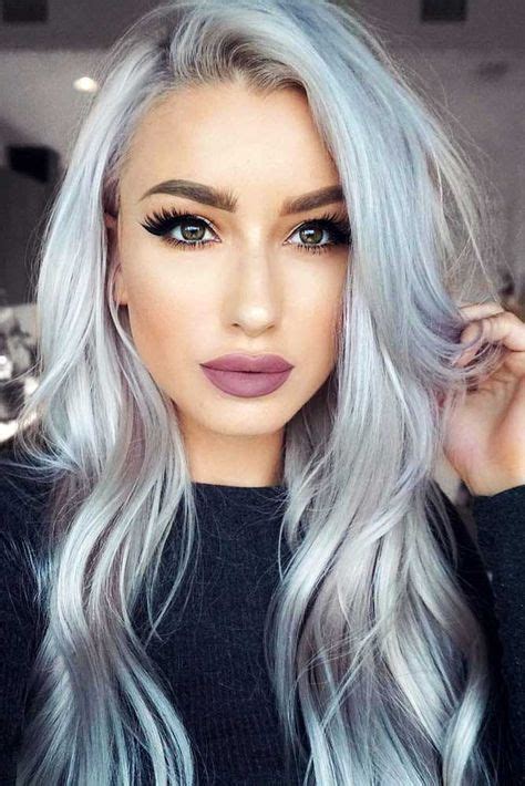 28 Stunning Silver Hair Looks to Rock | Long silver hair, Silver hair ...