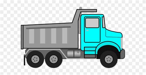 Large Dump Truck Clipart - Green Dump Truck Clipart - Free Transparent ...