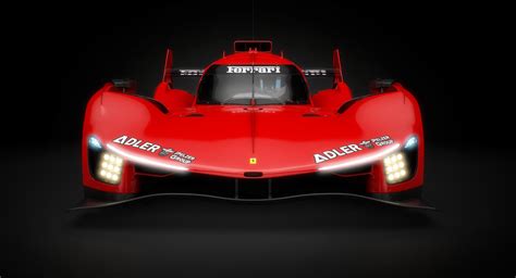 Ferrari WEC LMH Hypercar class Season 2023 race car 3D model ...