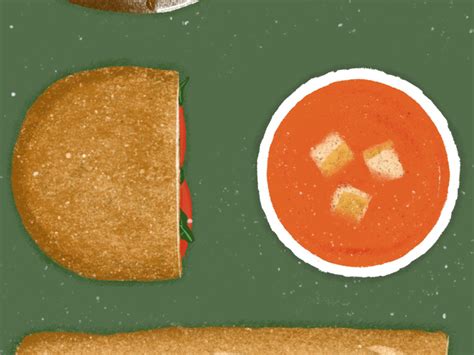 Soup & Sandwich by Robert Brewer on Dribbble