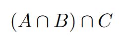 How to create an intersection symbol in LaTeX? 2024