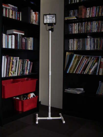 Build a Versatile PVC Light Stand for Under $5 | Diy studio lighting ...