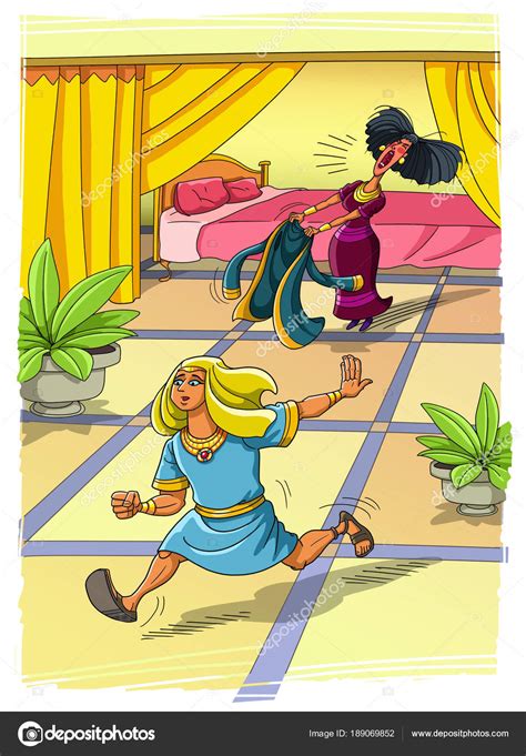 Joseph escapes from Potiphar's wife Stock Photo by ©askib 189069852