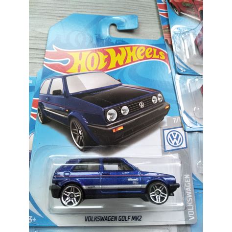 Hot Wheels Volkswagen Golf MK2 Blue | Shopee Malaysia