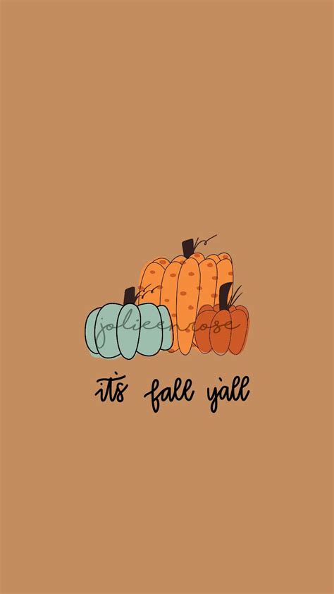 Fall Wallpaper, Pumpkin Wallpaper, Phone Wallpaper, Fall Lock Screen ...