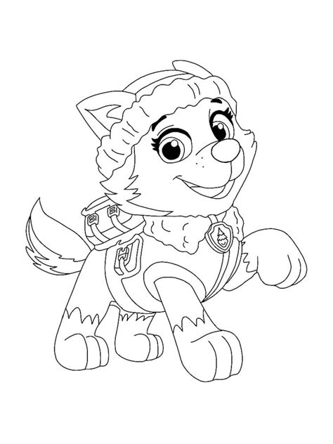 Everest Paw Patrol coloring pages - ColoringLib