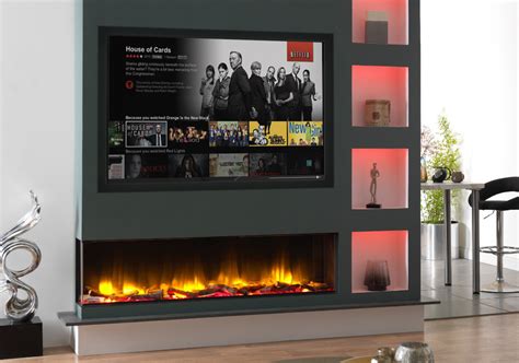 How To Build Wall For Tv And Fireplace - Anyway, decided a false wall ...