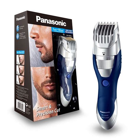 Buy Panasonic ER-GB40 Wet and Dry Electric Beard Trimmer for Men with ...