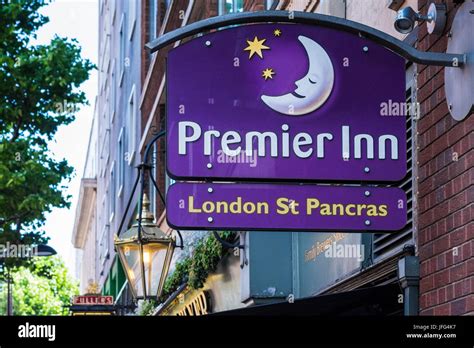 Premier Inn London St.Pancras on the Euston road, London, England, U.K ...