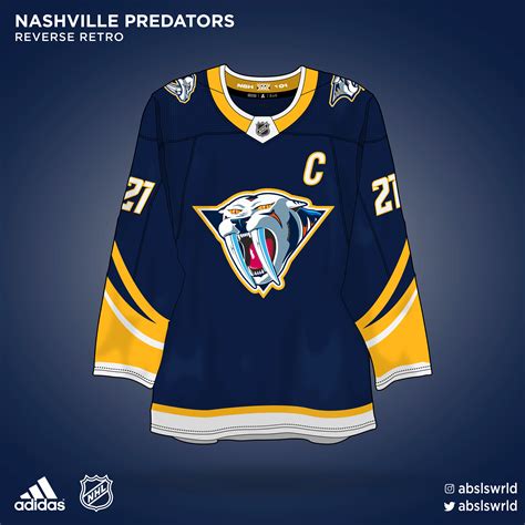 Nashville Predators Reverse Retro Jersey : Analyzing Every One Of The ...