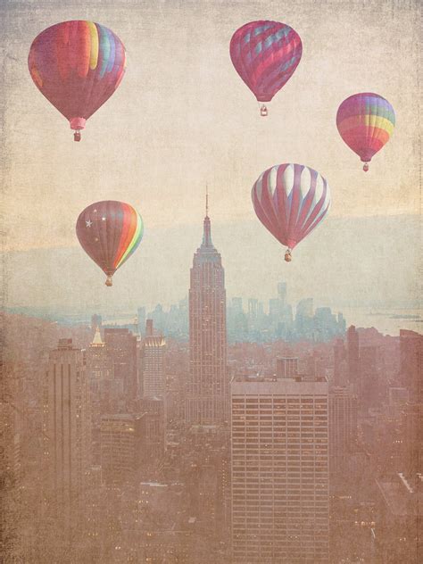 Vintage New York City 8x10 Photograph balloons Over | Etsy