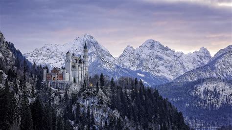 Download wallpaper 1920x1080 neuschwanstein castle, bavaria, germany ...