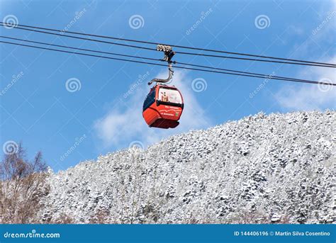 Vallnord Gondola Lift To The Ski Resort Of Pal, La Massana, Andorra ...