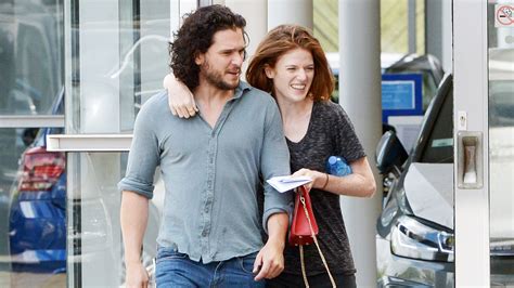 Kit Harington, Rose Leslie Step Out After Wedding