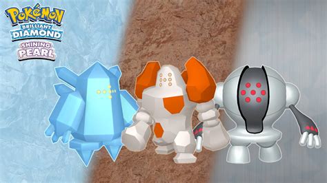 Where to find Regice, Regirock and Registeel in Pokemon Brilliant ...