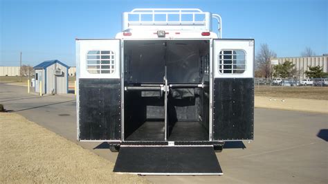 Bumper Pull Two Horse Straight Load Aluminum Horse Trailer - Elite ...