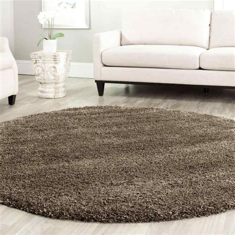 Round Grey Rugs