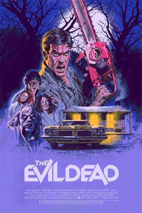 The Evil Dead (1981) [640 x 960] | Horror movie art, Horror posters ...