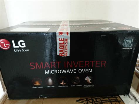 LG Smart inverter microwave oven, TV & Home Appliances, Kitchen ...