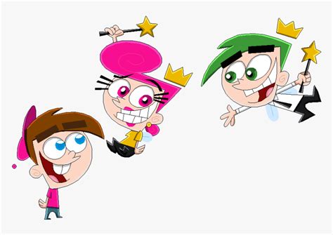 Timmy Turner Cosmo And Wanda, HD Png Download - kindpng