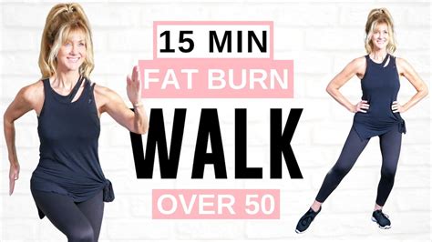 15 Minute FAT BURNING Indoor Walking Workout *Full Body* - YouTube