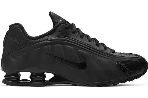 Nike Shox R4 Triple Black Matte Men's - 104265-044 - US