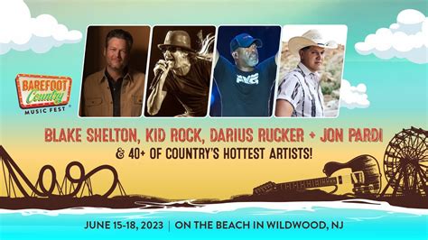 BCMF 2023 | June 15-18 | Feat. Blake Shelton, Darius Rucker, Kid Rock ...