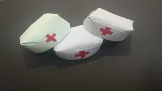 Make a Nurse's Cap in 5 Easy steps | Doovi