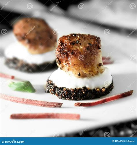 Scallops Black Pudding Stock Photos - Free & Royalty-Free Stock Photos ...