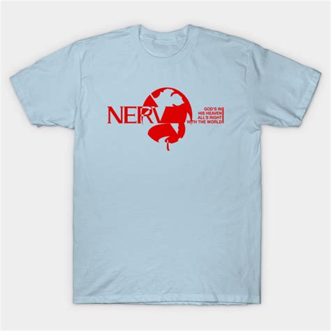 nerv - Evangelion - T-Shirt | TeePublic