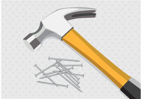 Hammer and Nail Vectors 84437 Vector Art at Vecteezy