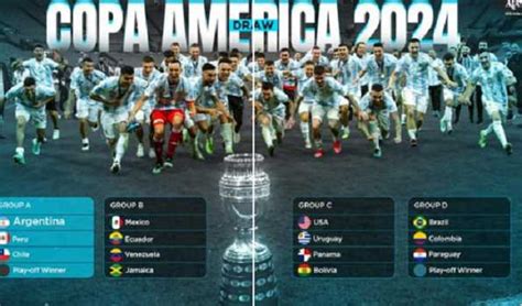 Copa America: Argentina to face Peru, Chile in group stage