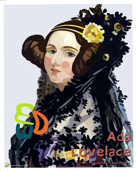 Ada Lovelace Computer Programmer Mathematician - Etsy