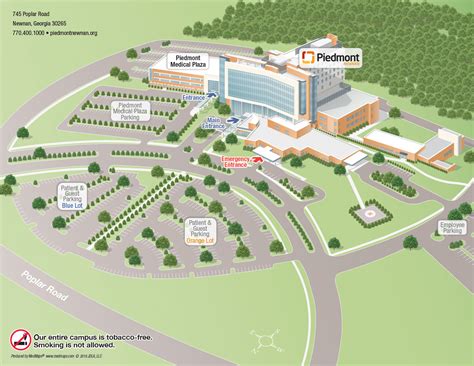 Piedmont Hospital Map