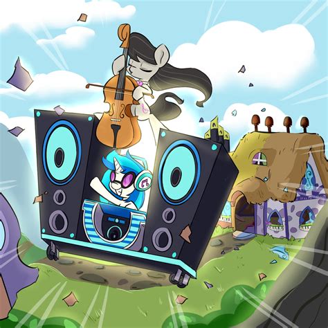 Octavia melody,Vinyl scratch Mlp My Little Pony, My Little Pony ...