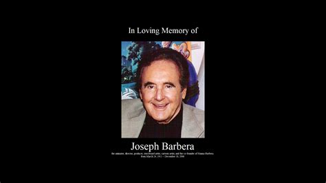 In Loving Memory of Joseph Barbera by Blakeharris02 on DeviantArt