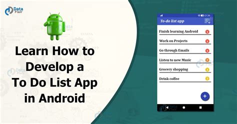 Develop Android To-Do List App - Android Project for Beginners - DataFlair